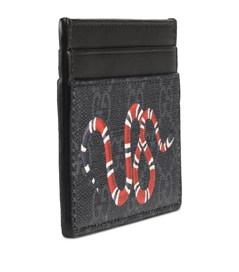 gucci portafogli snake|gucci kingsnake card holders.